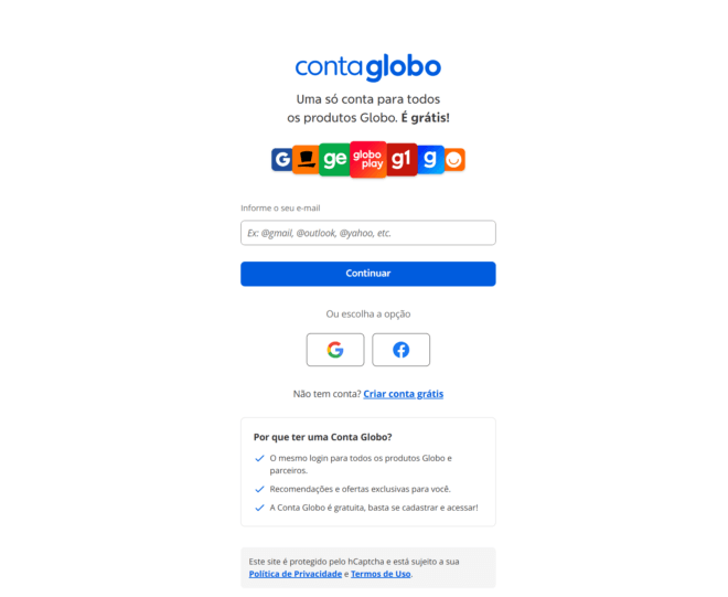 Conta globo